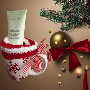 Mary Kay Mint Bliss Lotion in Holiday Mug